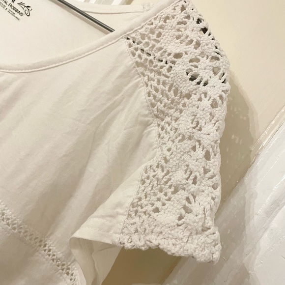 Royal Robbins organic cotton T-Shirt with crochet details - Picture 4 of 5